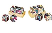 Melissa&Doug Wood Sound Blocks: Farm and Vehicle Set