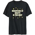 T-Shirt Mens Black " CHRISTMaS IN Haiti IS THE BEST " Countries