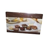 Chocolate Delicate Squares Exquisitely Filled Belgian Chocolate Squares Holiday Christmas Gift Box 14.0 Ounces
