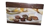 Chocolate Delicate Squares Exquisitely Filled Belgian Chocolate Squares Holiday Christmas Gift Box 14.0 Ounces