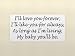 I'LL LOVE YOU FOREVER, I'LL LIKE YOU FOR ALWAYS, AS LONG AS I'M LIVING, MY BABY YOU'LL BE Vinyl wall quotes love sayings home art decor decal