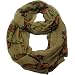 5 in 1 Infinity Floral Rose Summer Light Scarf Beige with Multi Colors