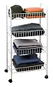 Rubbermaid 82001 4-Tier Rolling Cart