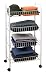 Rubbermaid 82001 4-Tier Rolling Cart