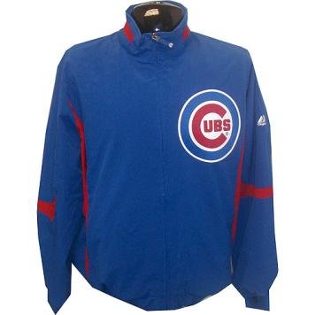 Xavier Nady #22 2010 Chicago Cubs Game Issued Heavy Jacket (XL) (MLB Auth)