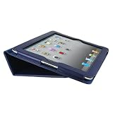 iPad 2 leather cover with built-in stand, compatible for iPad 2nd generation case / 2nd Gen