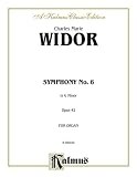 Symphony VI in G Minor, Op. 42 (Sheet) (Kalmus Edition)
