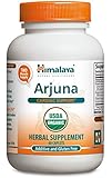 Himalaya Organic Arjuna 60 Caplets for Cholesterol, Blood Pressure & Healthy Heart Function Support 700mg