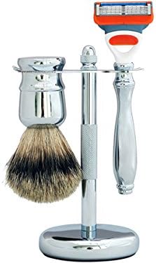 Kensington Classic Chrome Fusion Shaving Set