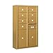 Salsbury Industries 3814D-07GFU Surface Mounted Horizontal 4C Mailbox, Gold