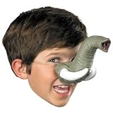 Elephant Costume Nose with Tusks Great for Costume and Political Parties