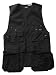 Blaklader Workwear Roughneck Kangaroo Vest, XXLarge - 11-Ounce Cotton - Black