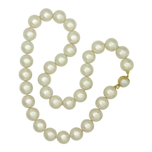 Majorica Jewelry 18-inch/16mm Pearl Strand Necklace