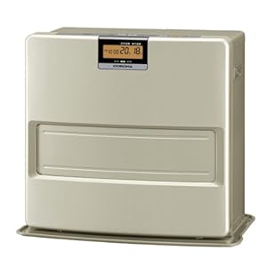 【クリックで詳細表示】コロナ(CORONA) 石油ファンヒーター (木造15畳まで/コンクリート20畳まで) EXシリーズ ファインゴールド FH-EX5712BY(N)