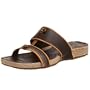 Timberland Women's Luminari Slide,Dark Brown,10 W