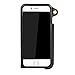 JAVOedge Black Sleeve Case with Removable Neck Lanyard for the Apple iPhone 6 with Card Holder (5.5