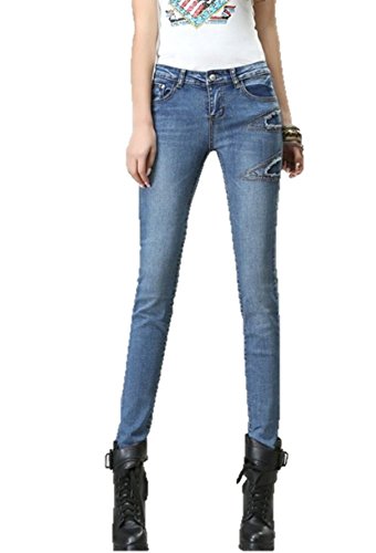 スキニージーンズ　美脚　メープルＢ