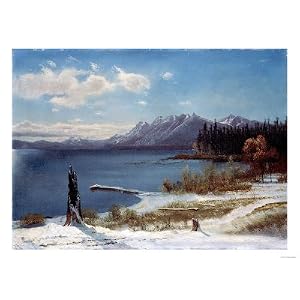 Lake Tahoe Giclee Poster Print