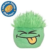 Disney Club Penguin Green 4'' Pet Puffle - Playful: Loves Clowning Around!