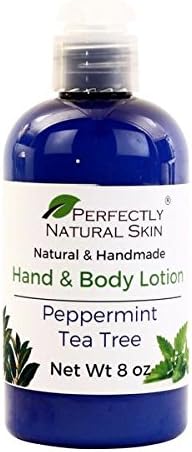 Peppermint Tea Tree Natural Lotion, 8oz