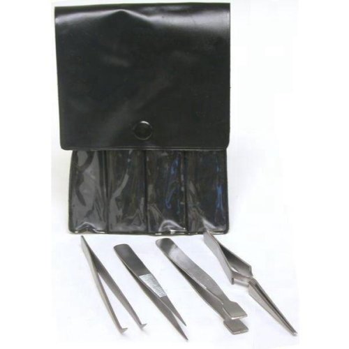 Tweezers Beading Soldering Lock Tweezer Set Tool 
