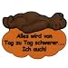 Küche & Haushalt : Tatzino Kühlschrankmagnet Alles wird von Tag zu Tag schwerer ...Ich auch !