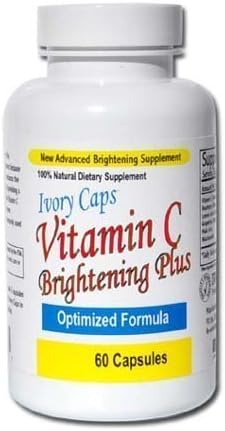 Ivory Caps Maximum Strength Vitamin C Brightening Plus 60 Caps by Ivory Cpas