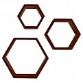 Set of 3 Aidan Hexagon Cubbies - Java