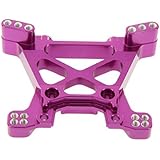 GPM Racing Front Shock Tower for 1:10 Traxxas Slash 4X4 + Other TRX Models, Purple