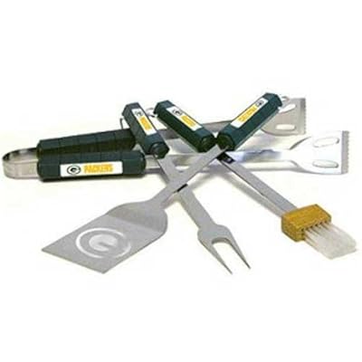 NFL Green Bay Packers 4-Piece Barbecue Set