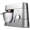 Kenwood Chef Titanium KM010 4.6 Litre Kitchen Machine, 1400 Watt, Titanium