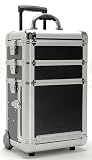 TZ Case AB316T Miniature Professional Rolling Beauty Case - Black Hole AB-316T-BH