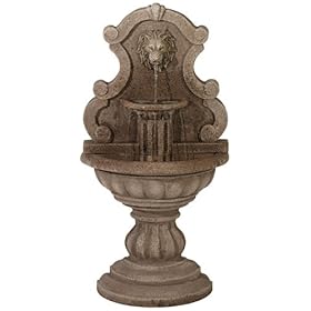  Royal Lion Reconstituted Granite Floor Fountain