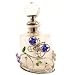 Frosted Glass Perfume Bottle with Butterfly