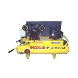 Max Air TT318E-DV-MAP Premium Gas Stationary Belt Driven Cast Iron 8 Gallon Air Compressor