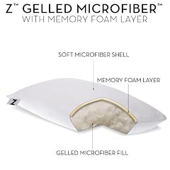 Z by Malouf GELLED MICROFIBER with Memory Foam Laye