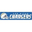 San Diego Chargers NFL Applique & Embroidered Party Banner (96"x24")
