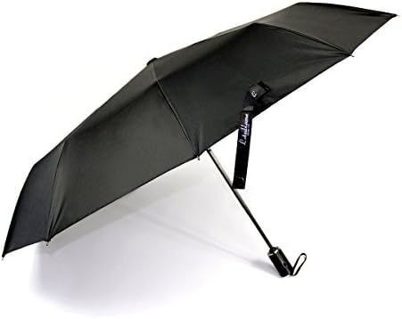 Travel Umbrella Auto Open/Close 10-Rid UV Protection 45 Inch Compact Wind Resisitant By Lotosblume (German Brand)