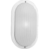 Progress Lighting P5704-30 Polycarbonate Light Mounted On Walls Only Indoors or Outdoors with No Color Fade, White