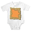Baby clothes with Angola, geographical, map, outline, geography, region, place, land
