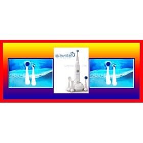 Cybersonic 3 AKA Sonic 1 Plus 4 Extra Brush Heads for the Fastest Electronic Toothbrush Oral Care System. Retails 110.95!