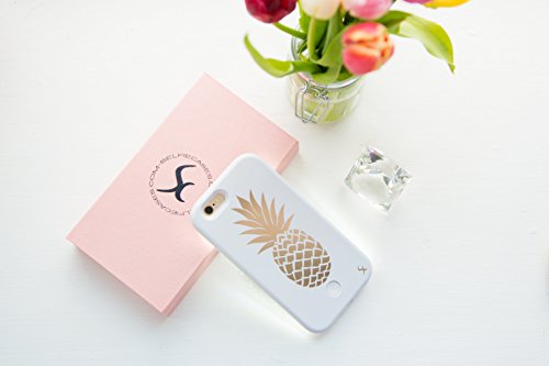 iPhone 6 Plus/ 6s Plus Selfie Cases Illuminated Cell Phone Case - PINEAPPLE pattern