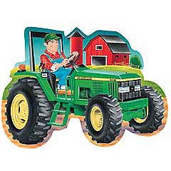 Great American Puzzle Factory John Deere Tractor Giant Shaped Floor Puzzle