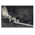 Sun Ray of Light Breaks Through the Semi-Darkness of a Rural Interior Setting Photographic Poster Print, 48x36