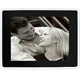 12.1-Inch Digital Photo Frame with Card Reader & Speakers (Black)