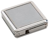 Produkt-Bild: Wedo 2055654 Taschenhaken "Montreux" eckig 4 x 4 x 1,1 cm, Material: Zinklegierung, silber