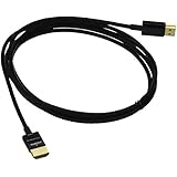 Monoprice 6ft 18Gbps Ultra Slim Series High Performance HDMI&reg; Cable w/ RedMere&reg; Technology - Black