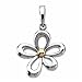 Two Tone Flower Fashion Pendant