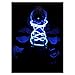 Topcabin LED Shoelaces with Continuous and 2 Blinking Modes in 5 Colors Flash Lighting the Night for Party Hip-hop Dancing (Blue)
