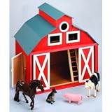 Maxim Red Barn with 4 Animals